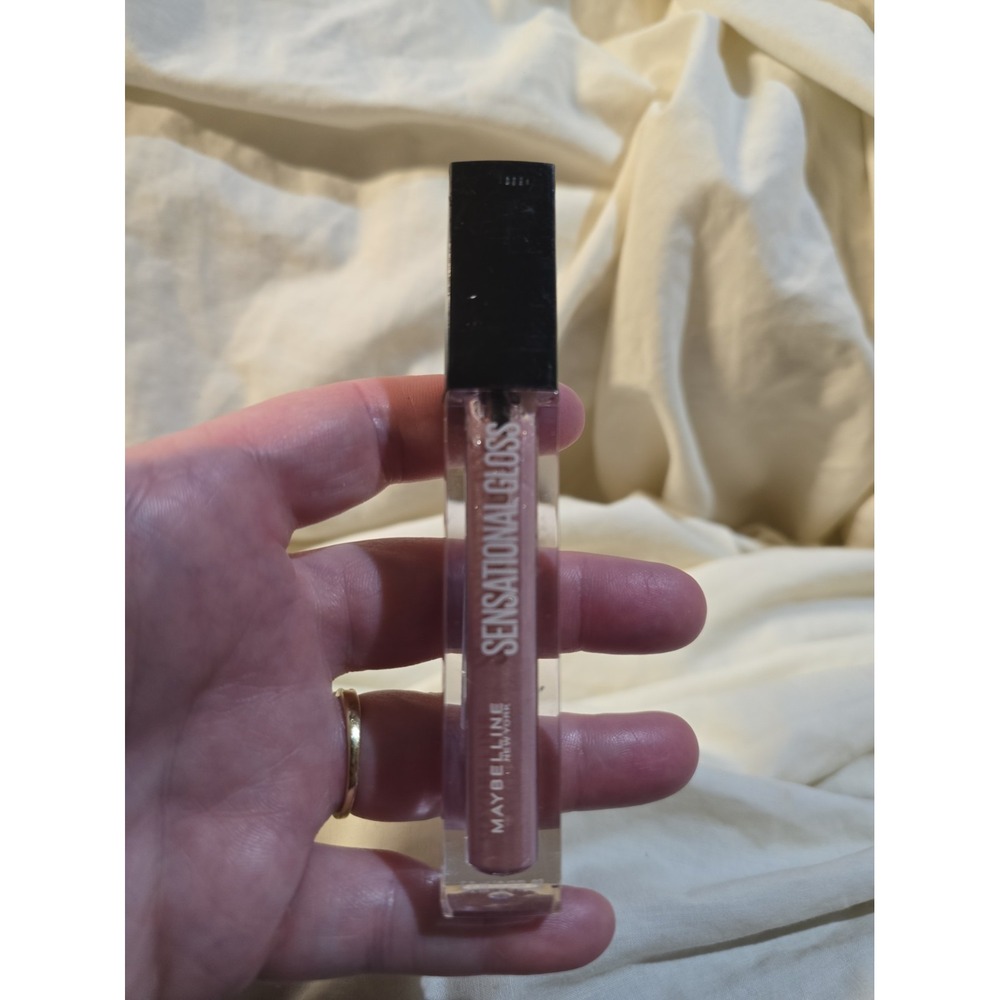 Maybelline Sensational Lip Gloss Discontinued 01 Just A Glimmer NEW